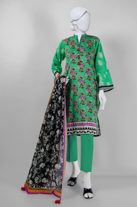 Lawn  Printed 3 Piece Unstitched | PLU-24-1209