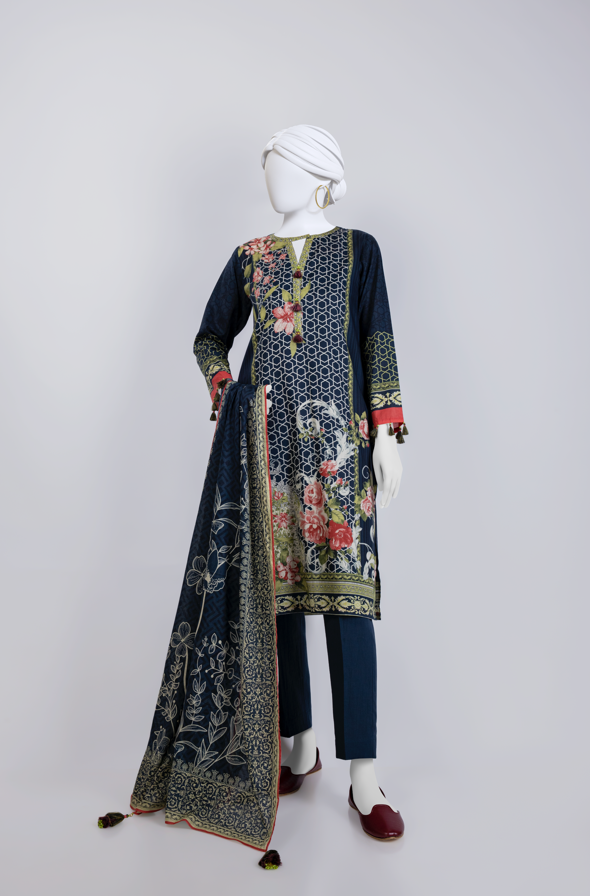Lawn  Printed 3 Piece Unstitched | PLU-24-1305
