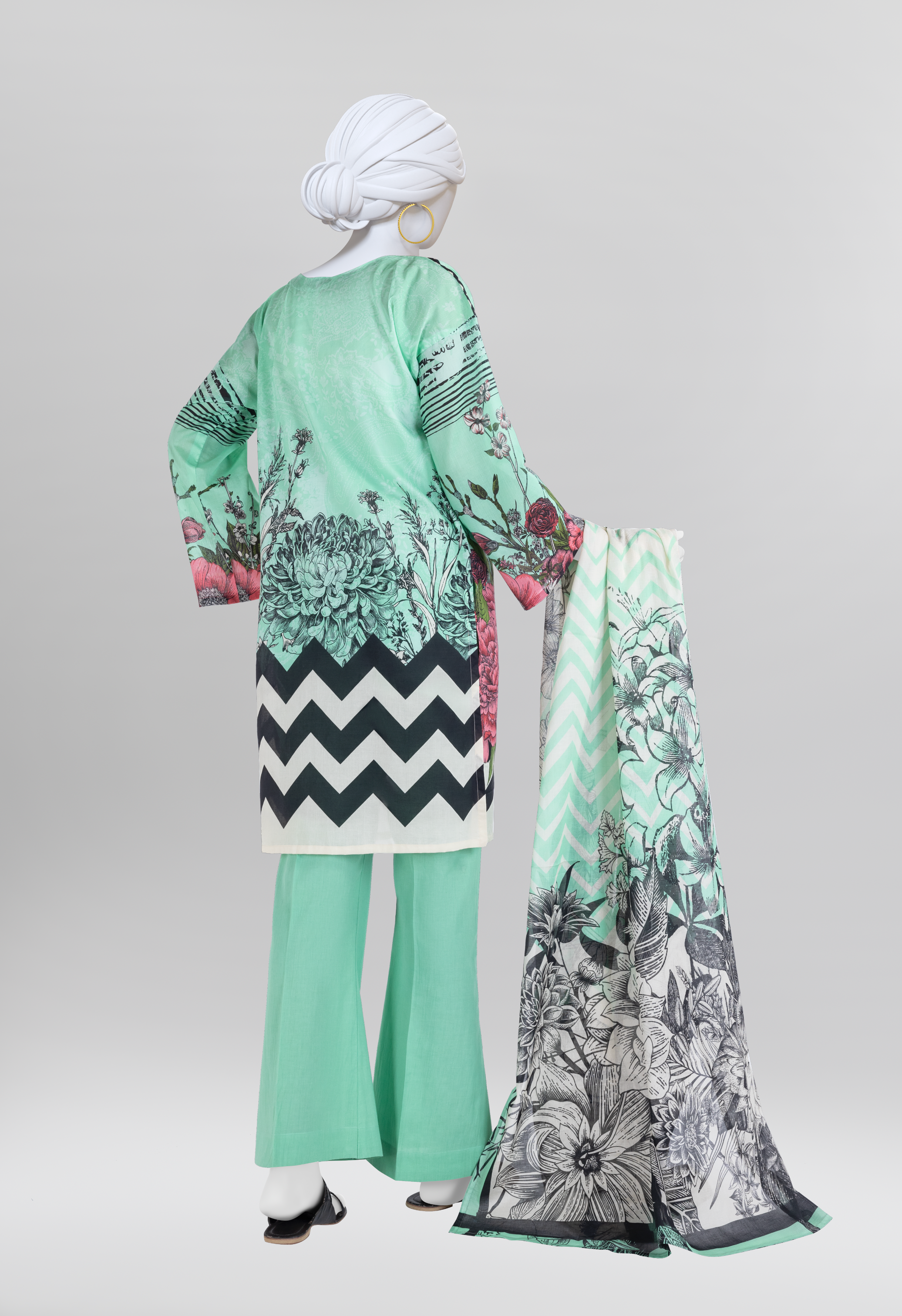 Lawn  Printed 3 Piece Unstitched | PLU-24-1343