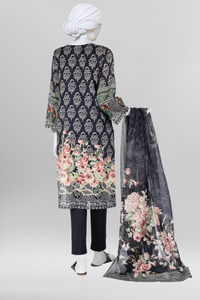 Lawn  Printed 3 Piece Unstitched | PLU-24-1345