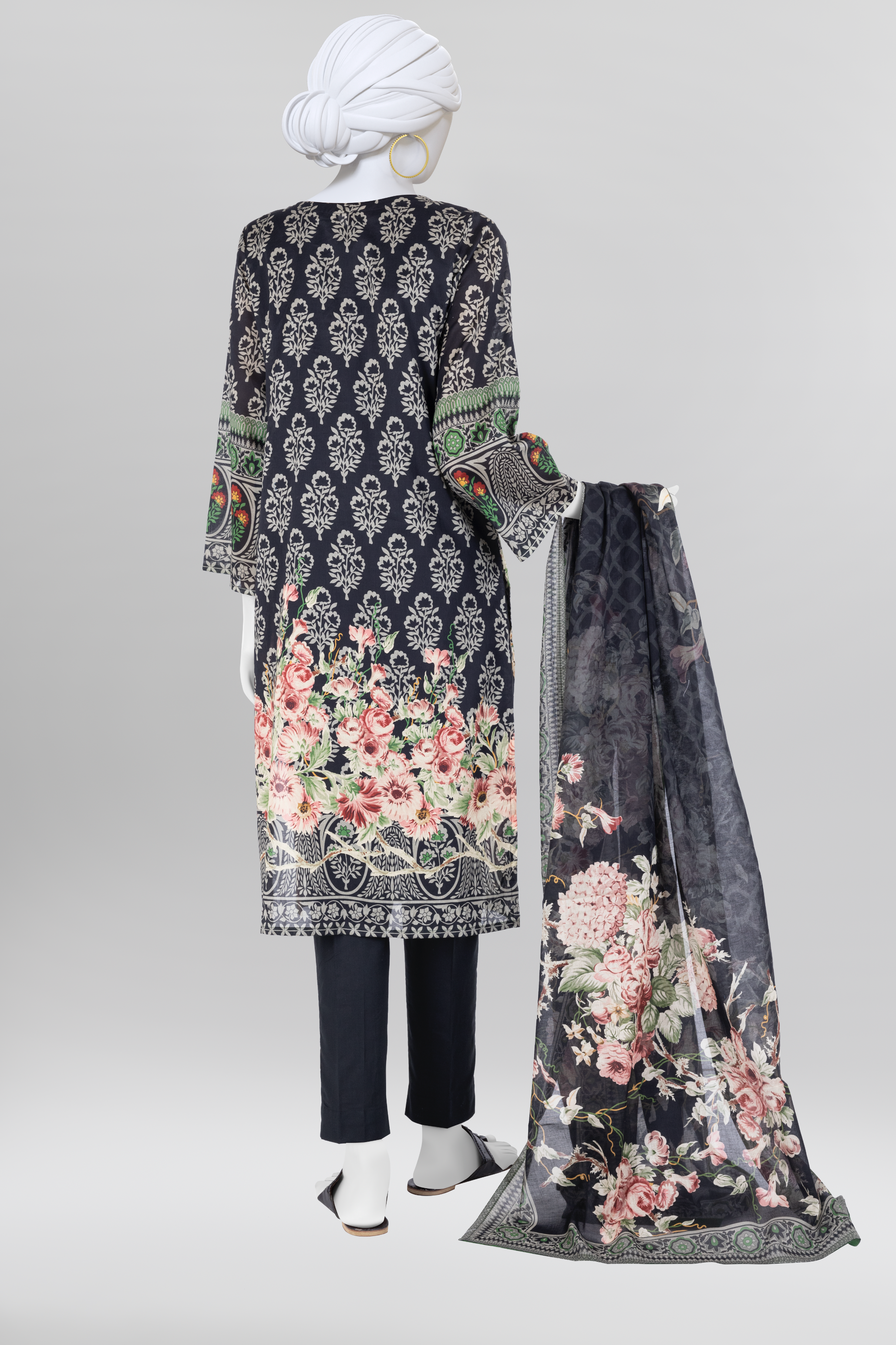 Lawn  Printed 3 Piece Unstitched | PLU-24-1345