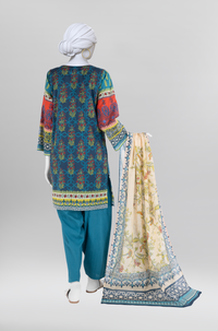 Lawn  Printed 3 Piece Unstitched | PLU-24-1346