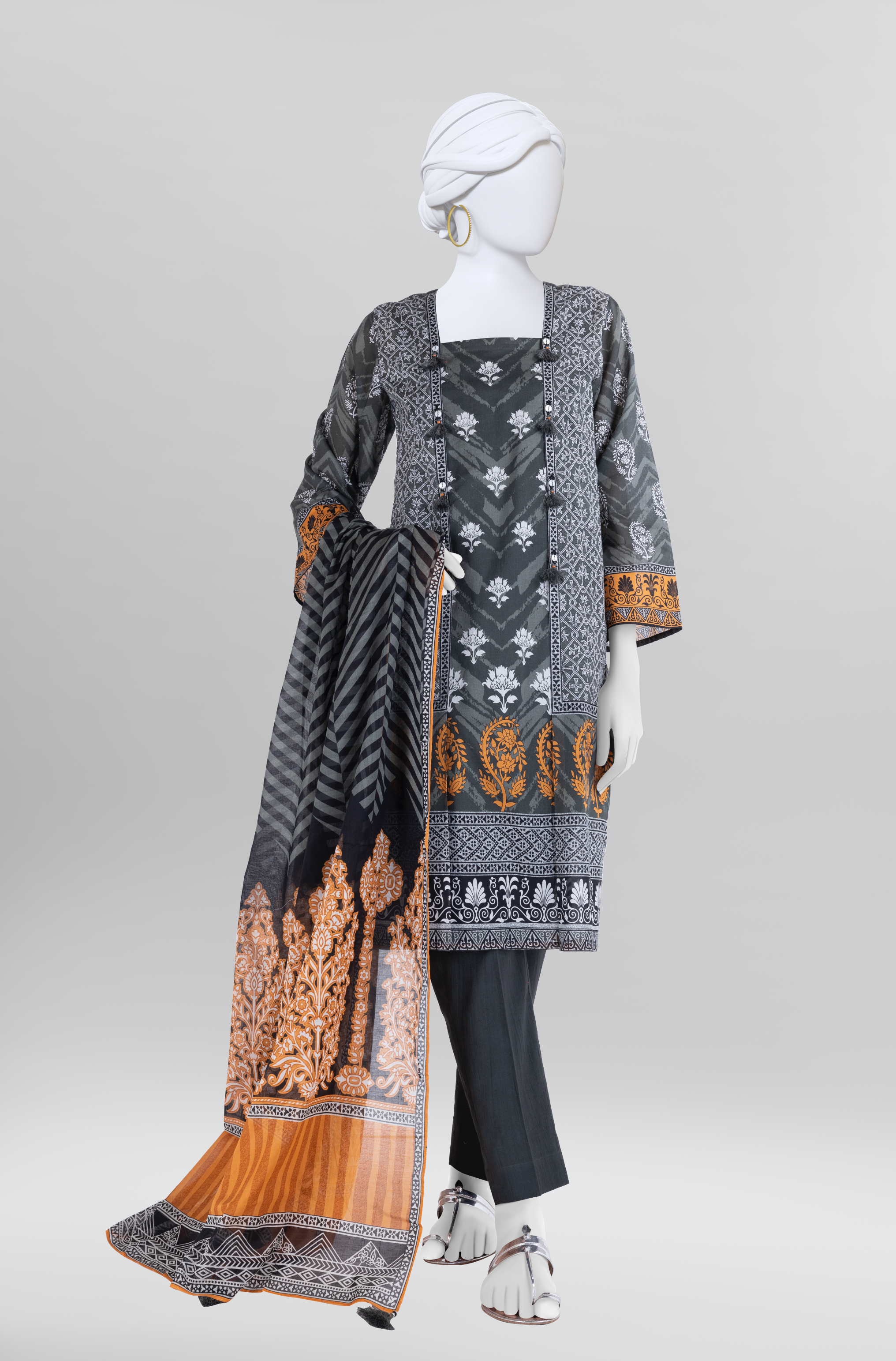 Lawn  Printed 3 Piece Unstitched | PLU-24-1347