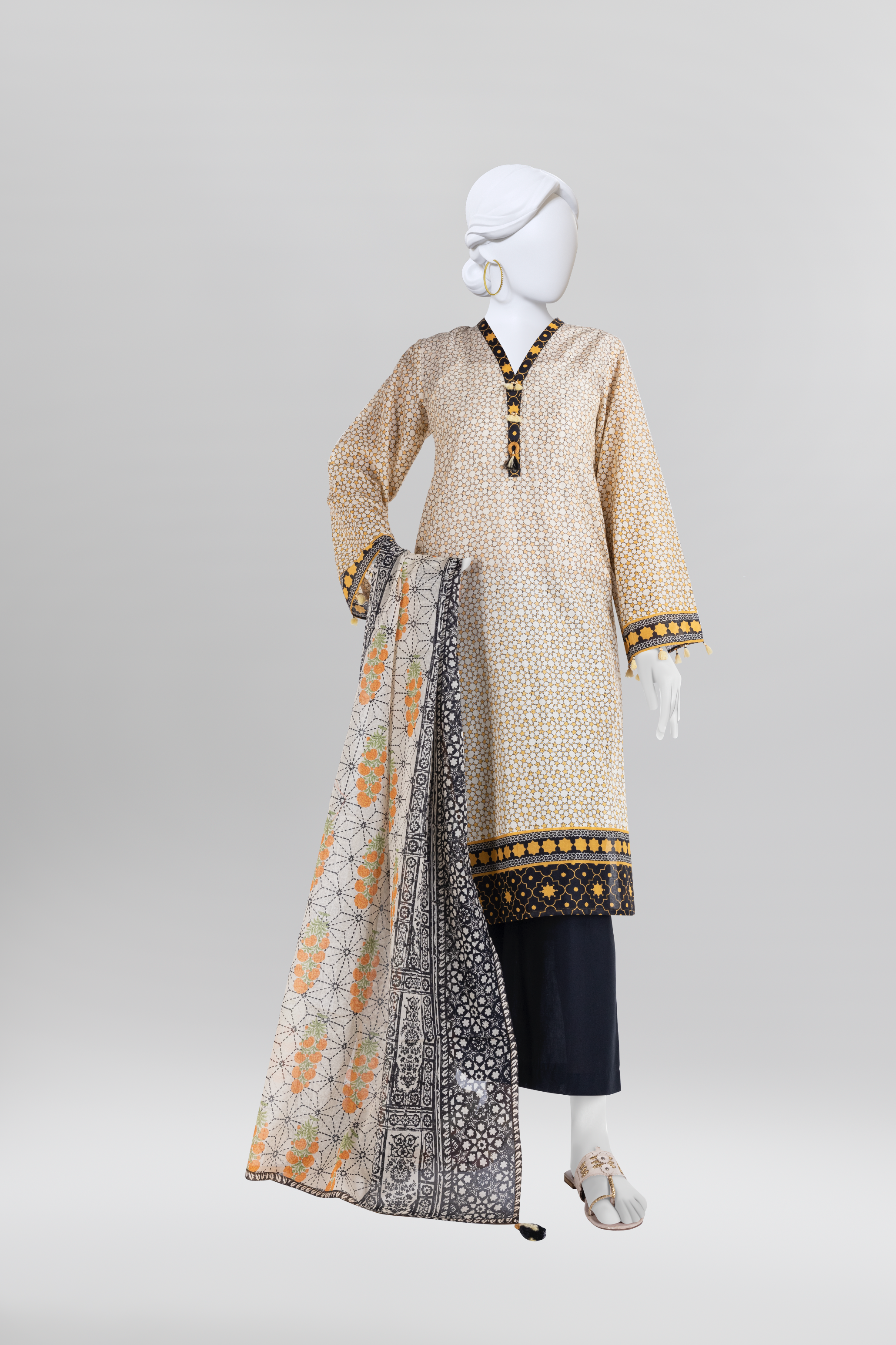 Lawn  Printed 3 Piece Unstitched | PLU-24-1348
