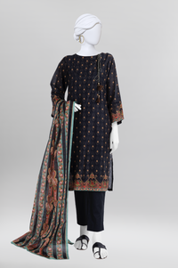 Lawn  Printed 3 Piece Unstitched | PLU-24-1349