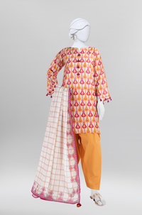 Lawn  Printed 3 Piece Unstitched | PLU-24-1352