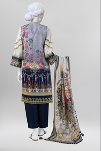 Lawn  Printed 3 Piece Unstitched | PLU-24-1355