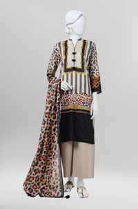 Lawn  Printed 3 Piece Unstitched | PLU-24-1356