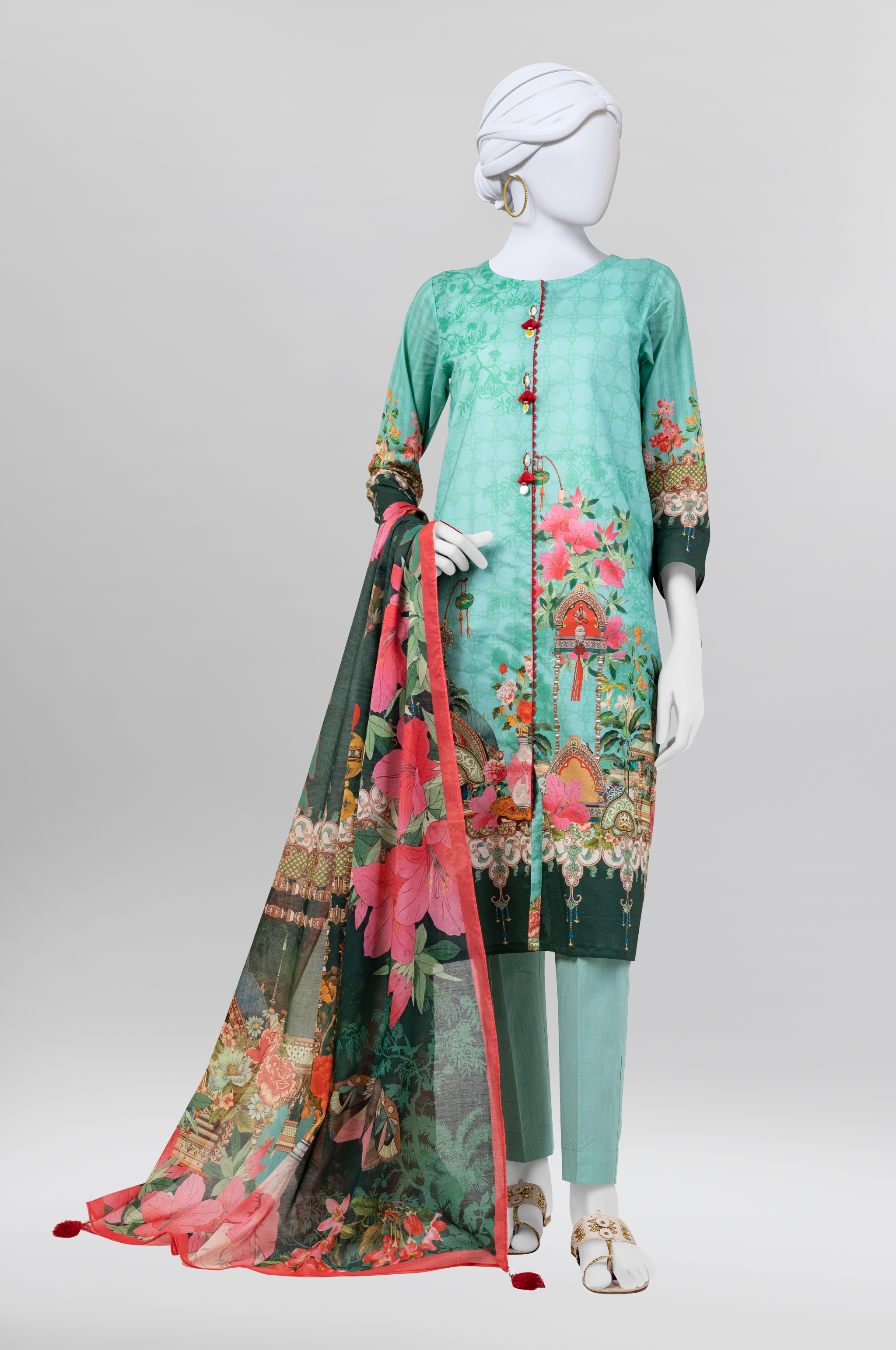 Lawn  Printed 3 Piece Unstitched | PLU-24-1357