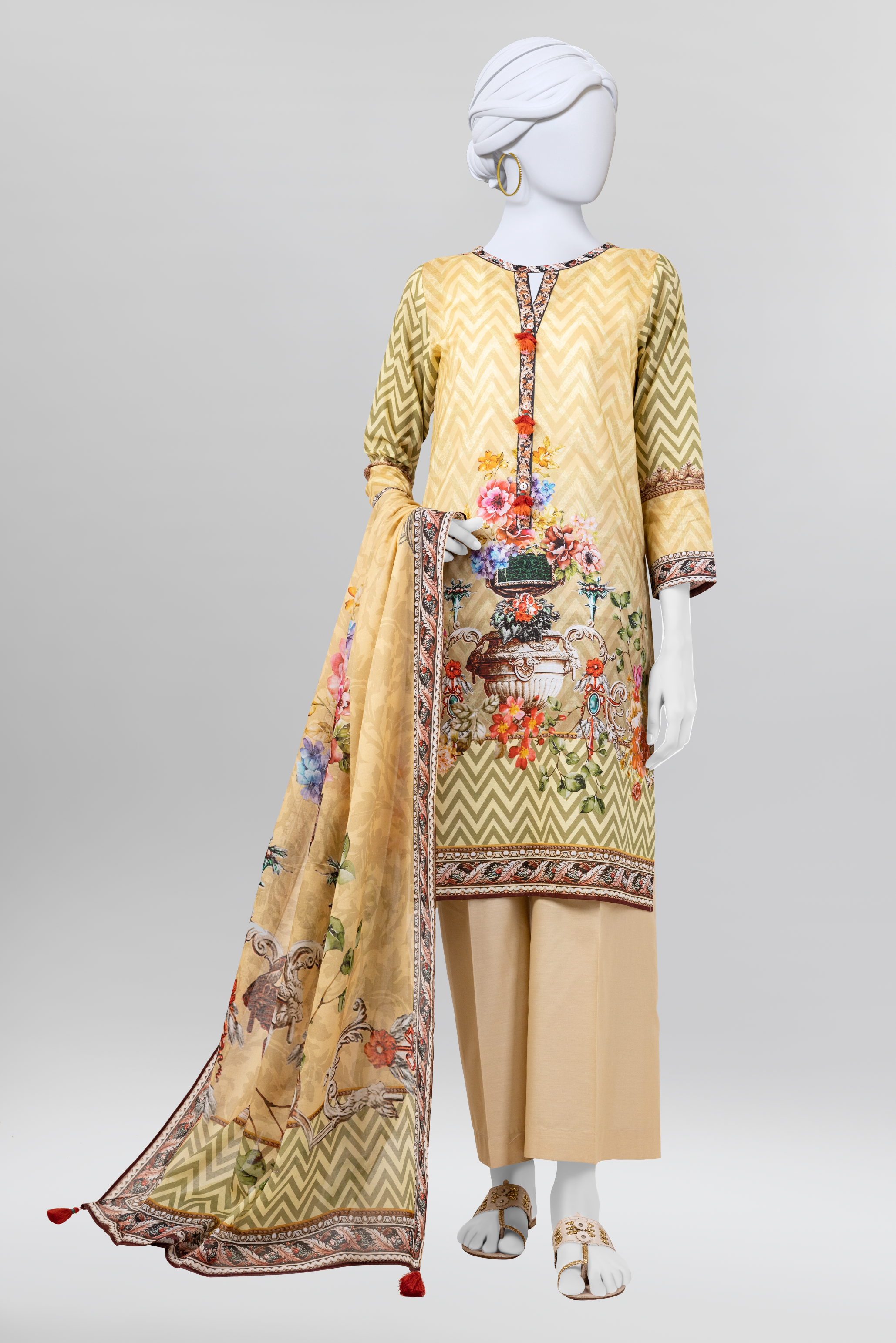 Lawn  Printed 3 Piece Unstitched | PLU-24-1358