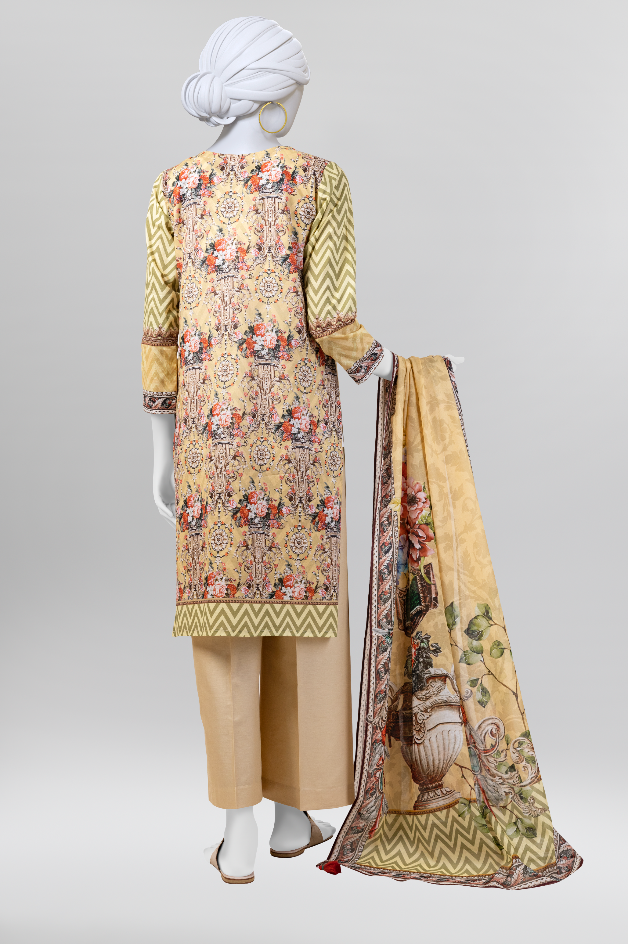 Lawn  Printed 3 Piece Unstitched | PLU-24-1358