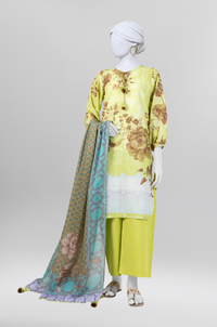 Lawn  Printed 3 Piece Unstitched | PLU-24-1360