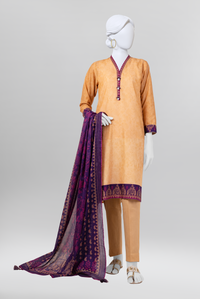 Lawn  Printed 3 Piece Unstitched | PLU-24-1371