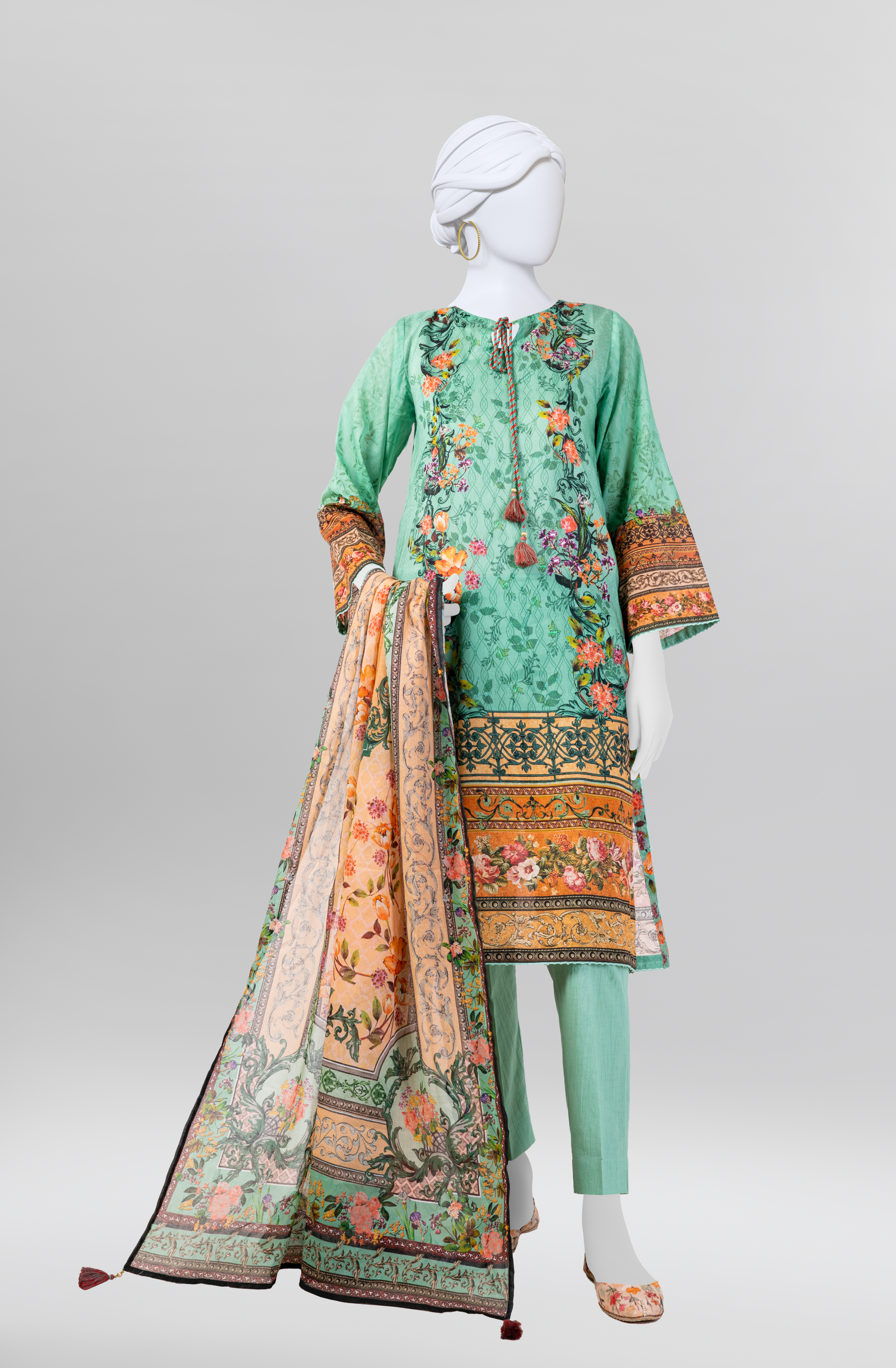 Lawn  Printed 3 Piece Unstitched | PLU-24-1380