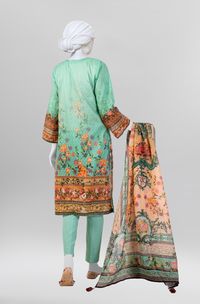 Lawn  Printed 3 Piece Unstitched | PLU-24-1380
