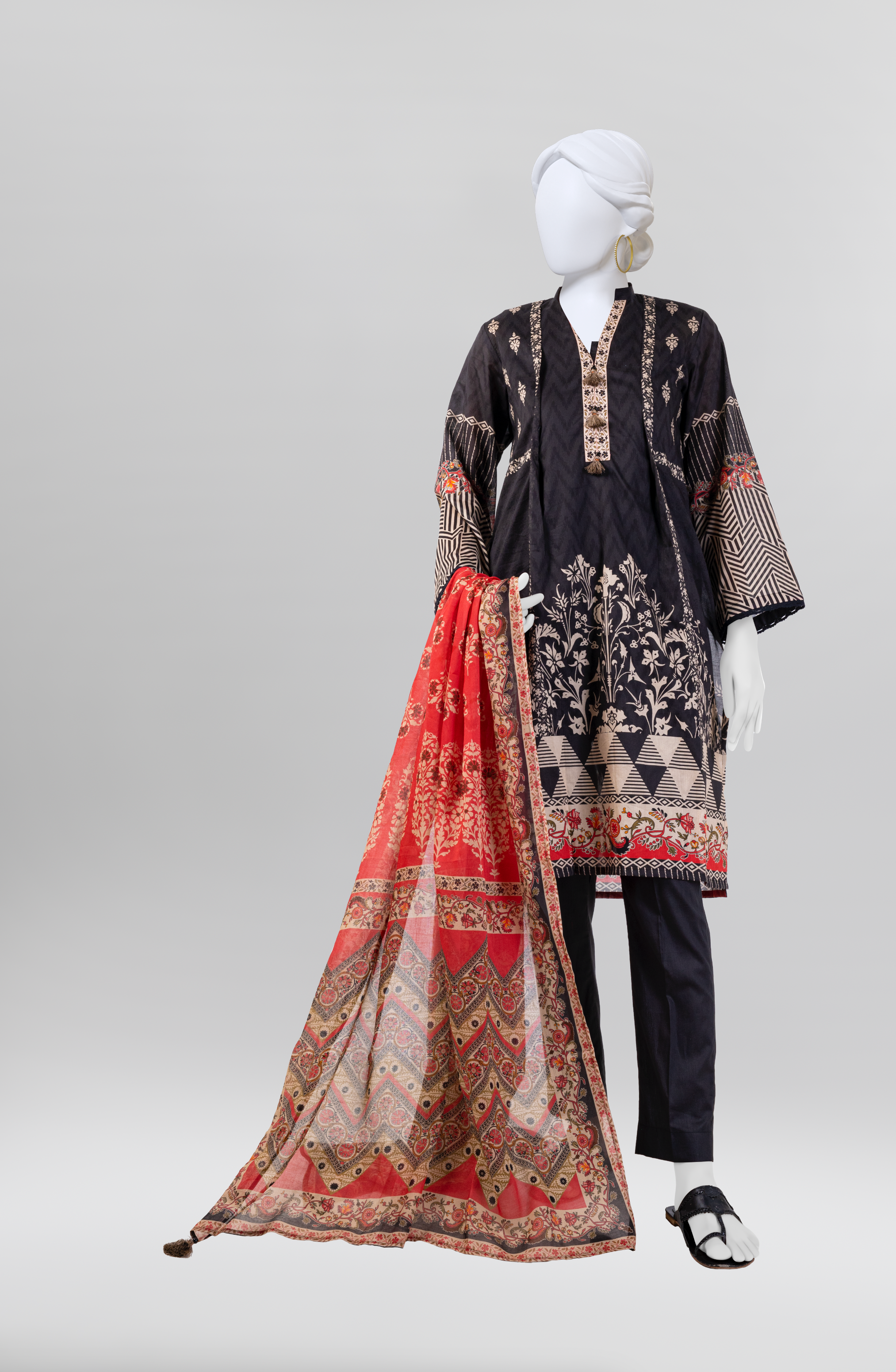 Lawn  Printed 3 Piece Unstitched | PLU-24-1385