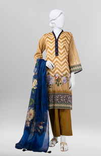 Lawn  Printed 3 Piece Unstitched | PLU-24-1386