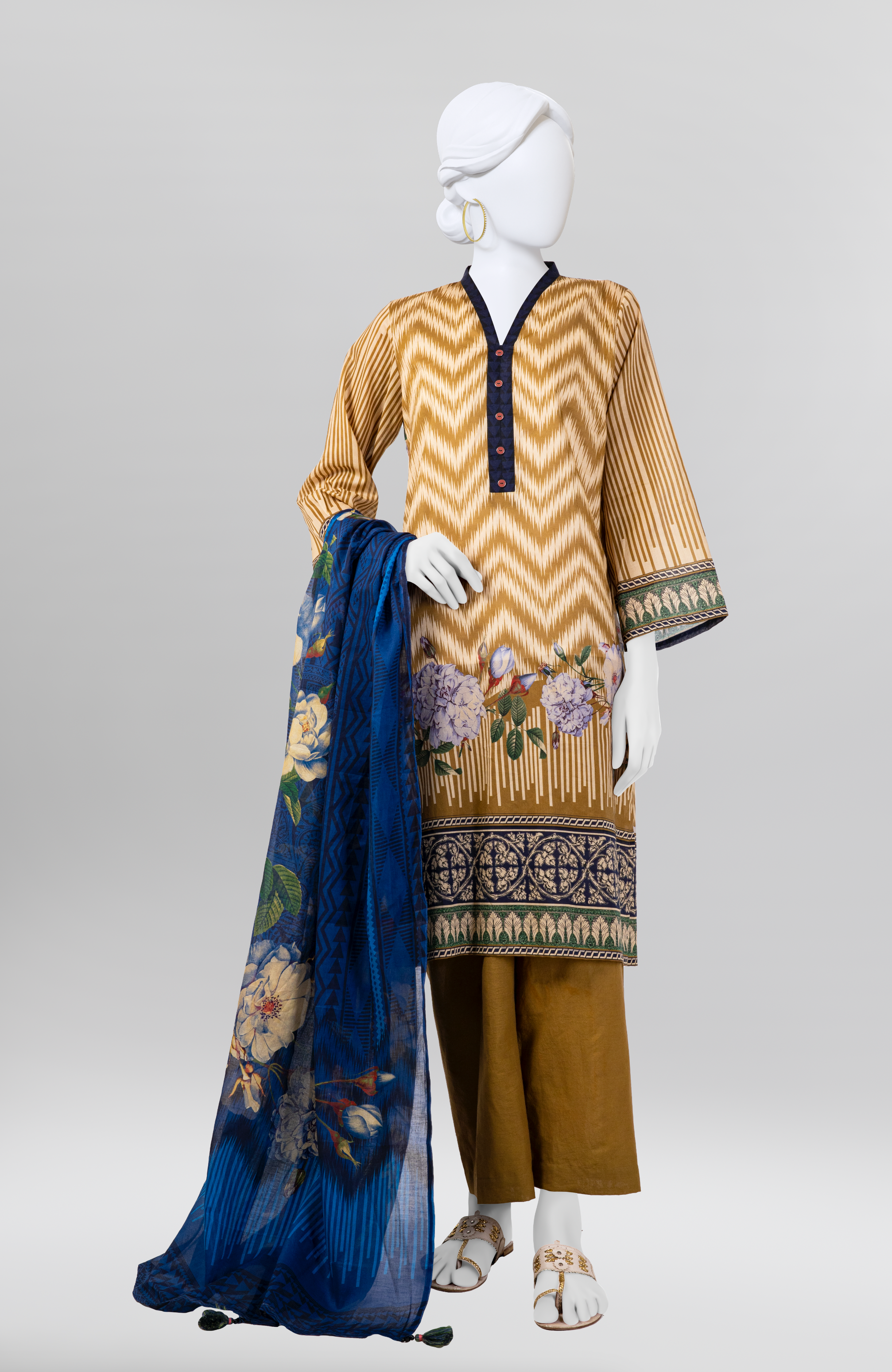 Lawn  Printed 3 Piece Unstitched | PLU-24-1386