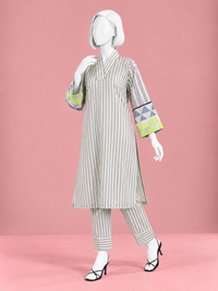 Printed Lawn Co-Ord Set  | PJBWUC-25007