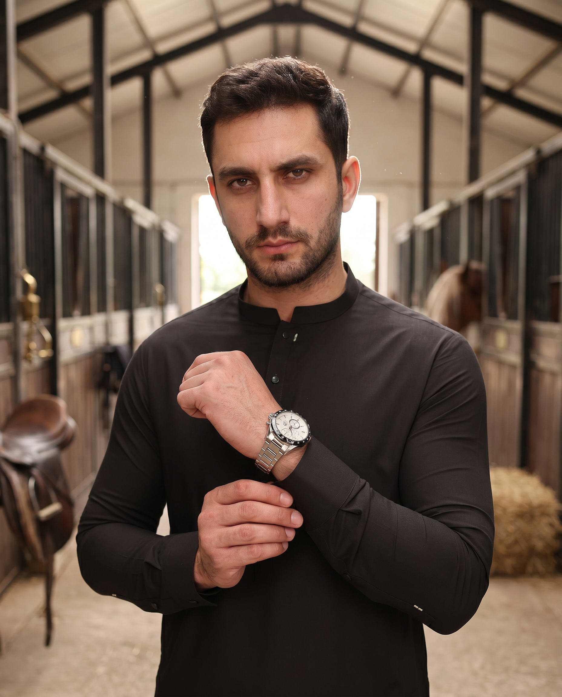 Slub Blended Men Unstitched Fabric | PMU-10156BX
