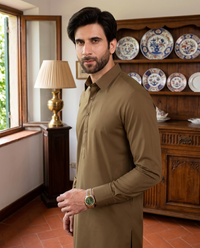 Dobby Blended Men Unstitched Fabric | PMU-10138BX