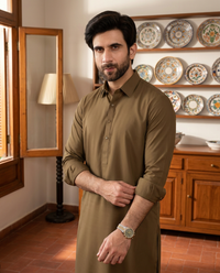 Dobby Blended Men Unstitched Fabric | PMU-10138BX