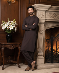 Dobby Blended Men Unstitched Fabric | PMU-10139BX
