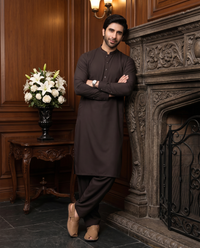 Dobby Blended Men Unstitched Fabric | PMU-10139BX