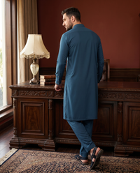 Dobby Blended Men Unstitched Fabric | PMU-10141BX