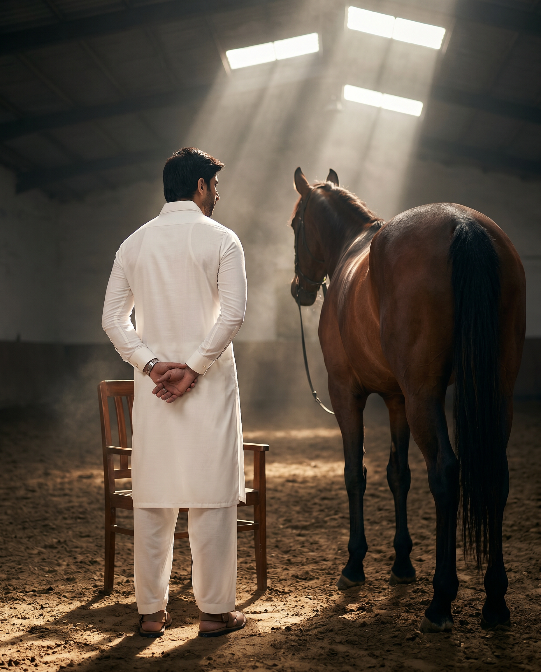 Slub Blended Men Unstitched Fabric | PMU-10148BX