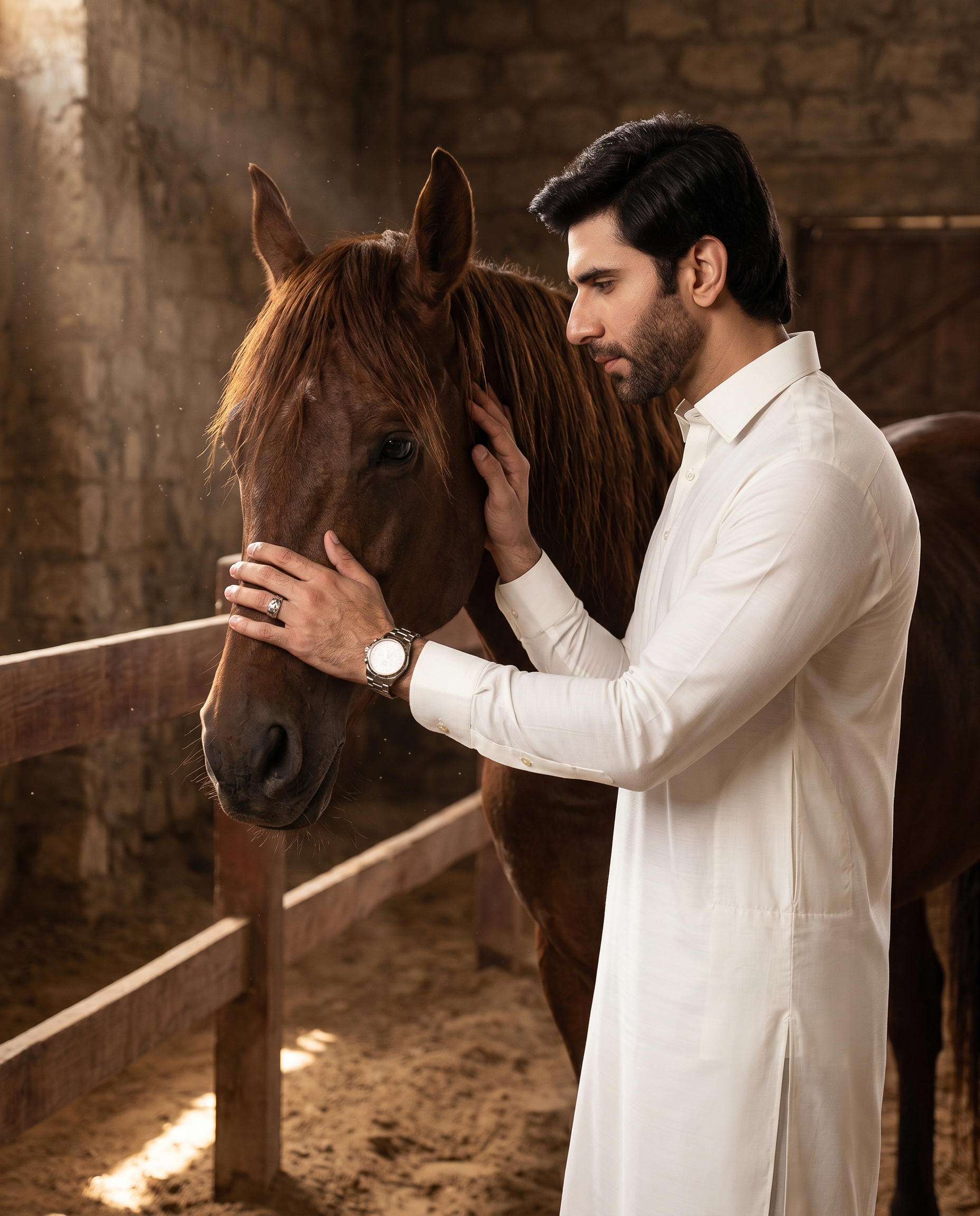 Slub Blended Men Unstitched Fabric | PMU-10148BX