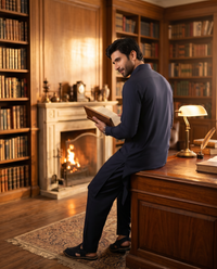 Dobby Blended Men Unstitched Fabric | PMU-10142BX