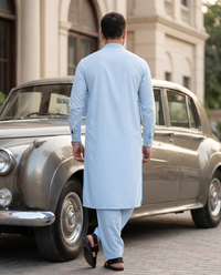 Dobby Blended Men Unstitched Fabric | PMU-10135BX