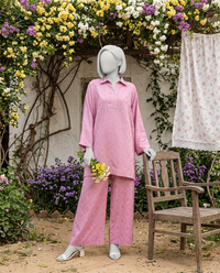 Luxury Jacquard Co-Ord Set  | PJPWS260590B