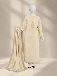 Luxury Velvet 3Pc Suit Stitched  | PJLXS-251058