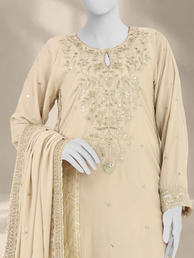 Luxury Velvet 3Pc Suit Stitched  | PJLXS-251058