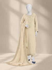 Luxury Velvet 3Pc Suit Stitched  | PJLXS-251058