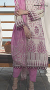 Lawn Printed 3 Piece Unstitched | PLU-24-1077