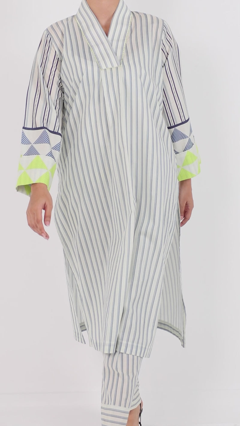 Printed Lawn Co-Ord Set  | PJBWUC-25007