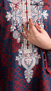 Lawn Embroidered 3 Piece Unstitched | PLUE-25-1129