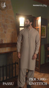 Grey Mist Rang-e-Sahar Men Unstitched Fabric | PMU-10076