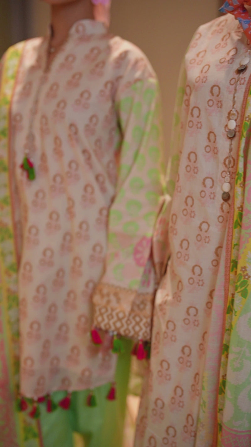 Lawn Printed 3 Piece Unstitched | PLU-24-1204