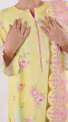 Printed Cross Doria Viscose 3Pc Unstitched Suit | PJCH-250914